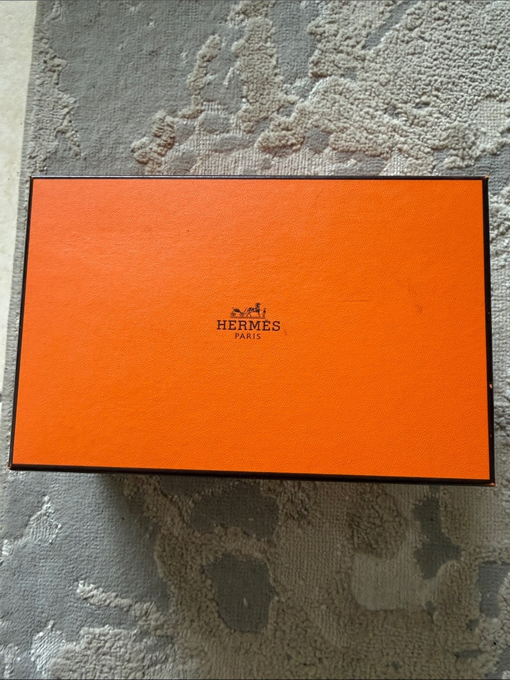 Hermes Orange Storage Box